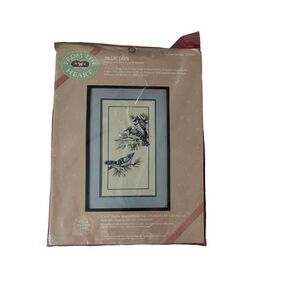 NWOT from the heart Blue Jays counted cross stitch 9 x 16 ￼